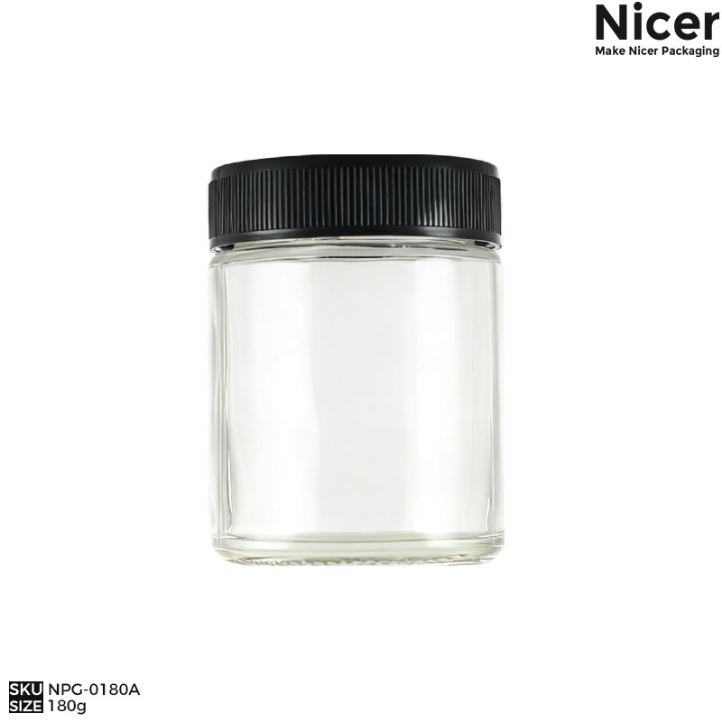 NPG-0180A-180g-Glass-Jar